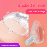 Laddymoda 1 set, stimolatore Clit vibrante con ventosa capezzoli con 10 modalità di vibrazione, vibratore di aspirazione, massaggiatore per seno, giocattoli sessuali con uova vibranti per le donne, telecomando