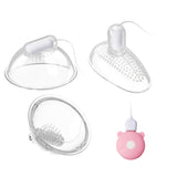 Laddymoda 1 set, stimolatore Clit vibrante con ventosa capezzoli con 10 modalità di vibrazione, vibratore di aspirazione, massaggiatore per seno, giocattoli sessuali con uova vibranti per le donne, telecomando