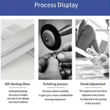 1pc 1 CARAT-3 CARAT Moissanite,925 Sterling Silver Hot Selling Trendy Simple Herringbone Pendant Necklace