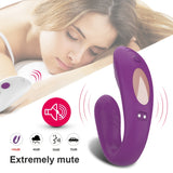 Laddymoda 1pc Artefatto vibratore del telecomando senza fili per uomini e donne, vibratore ricaricabile forte massaggiatore impermeabile, giocattoli sessuali per adulti per coppie