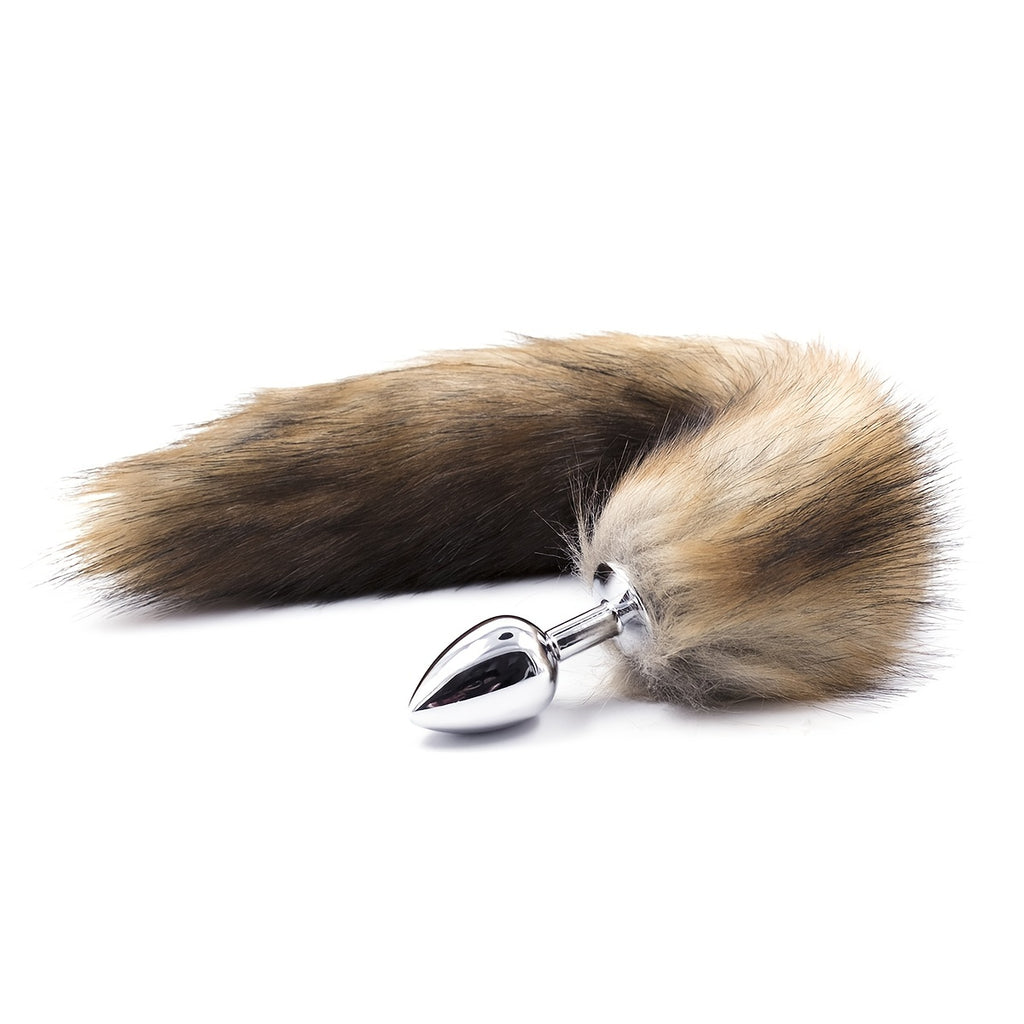 Laddymoda 1Set, BDSM Beginner's Simple Suit, Manette E Tappi Bocca, Tail Anale Plug, Giocattoli Sessuali Per Adulti