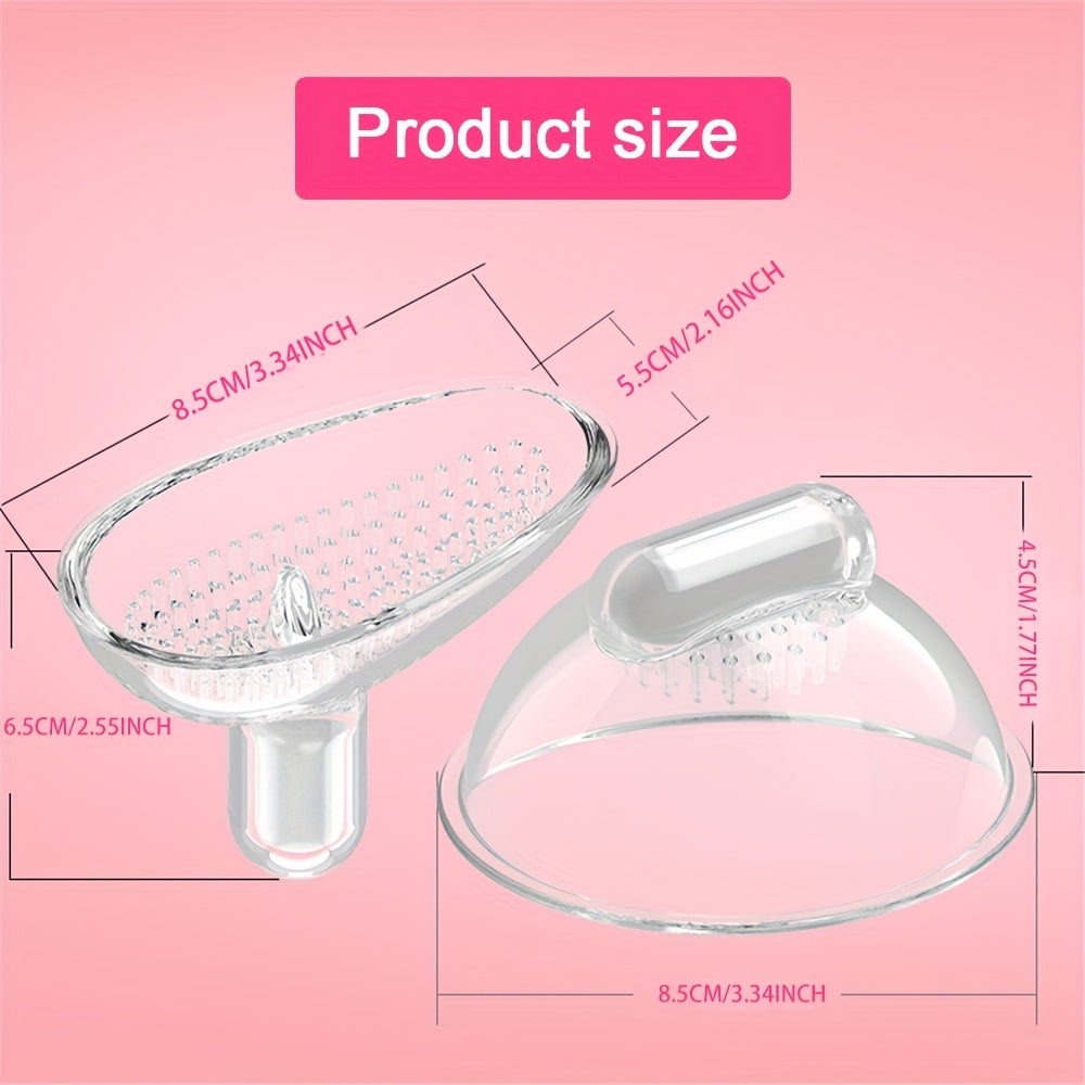 Laddymoda 1 set, stimolatore Clit vibrante con ventosa capezzoli con 10 modalità di vibrazione, vibratore di aspirazione, massaggiatore per seno, giocattoli sessuali con uova vibranti per le donne, telecomando