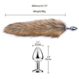 Laddymoda 1Set, BDSM Beginner's Simple Suit, Manette E Tappi Bocca, Tail Anale Plug, Giocattoli Sessuali Per Adulti