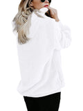 Century Star Women's Fuzzy Hoodies Sport Pullover Hoodie Athletic Cozy Oversized Pockets Hooded Sweatshirt Fleece Hoodies