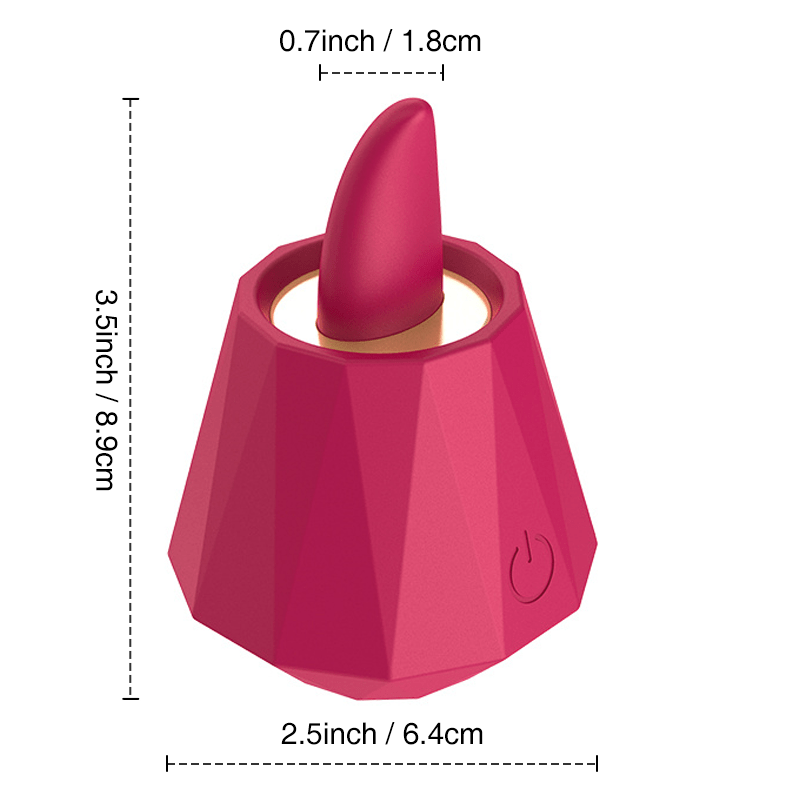Laddymoda 1pc Rose Vibrator, 7 modalità di suzione, giocattolo clitoride, massaggiatore vaginale, giocattoli sessuali per adulti