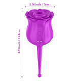 Laddymoda 1pc Rose Vibrator, 7 modalità di suzione, giocattolo clitoride, massaggiatore vaginale, giocattoli sessuali per adulti