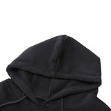 Women's Cropped Hoodie Fleece Long Sleeve Pullover Cut Off Hood Sweatshirt