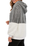 Century Star Women's Fuzzy Hoodies Sport Pullover Hoodie Athletic Cozy Oversized Pockets Hooded Sweatshirt Fleece Hoodies