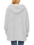 Century Star Women's Fuzzy Hoodies Sport Pullover Hoodie Athletic Cozy Oversized Pockets Hooded Sweatshirt Fleece Hoodies