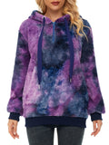 Century Star Women's Fuzzy Hoodies Sport Pullover Hoodie Athletic Cozy Oversized Pockets Hooded Sweatshirt Fleece Hoodies