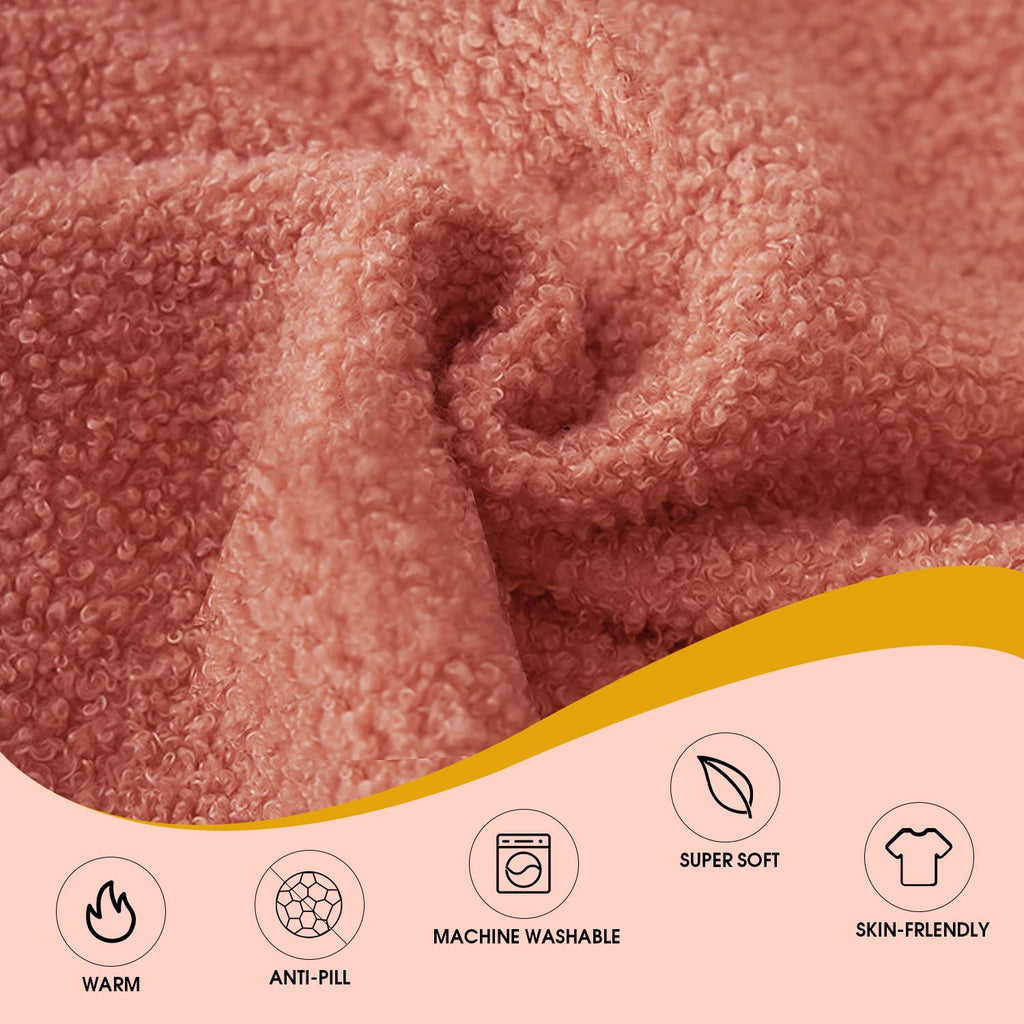 Wearable Blanket Hoodie Sweatshirt for Women Men, Teddy Oversized Hoodie Sherpa Blanket with Pockets for Adult Teen