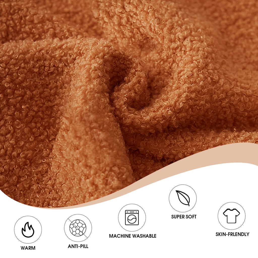 Wearable Blanket Hoodie Sweatshirt for Women Men, Teddy Oversized Hoodie Sherpa Blanket with Pockets for Adult Teen