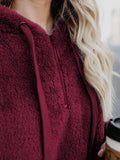 Century Star Women's Fuzzy Hoodies Sport Pullover Hoodie Athletic Cozy Oversized Pockets Hooded Sweatshirt Fleece Hoodies