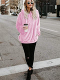 Century Star Women's Fuzzy Hoodies Sport Pullover Hoodie Athletic Cozy Oversized Pockets Hooded Sweatshirt Fleece Hoodies