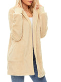 Century Star Women's Fuzzy Hoodies Sport Pullover Hoodie Athletic Cozy Oversized Pockets Hooded Sweatshirt Fleece Hoodies