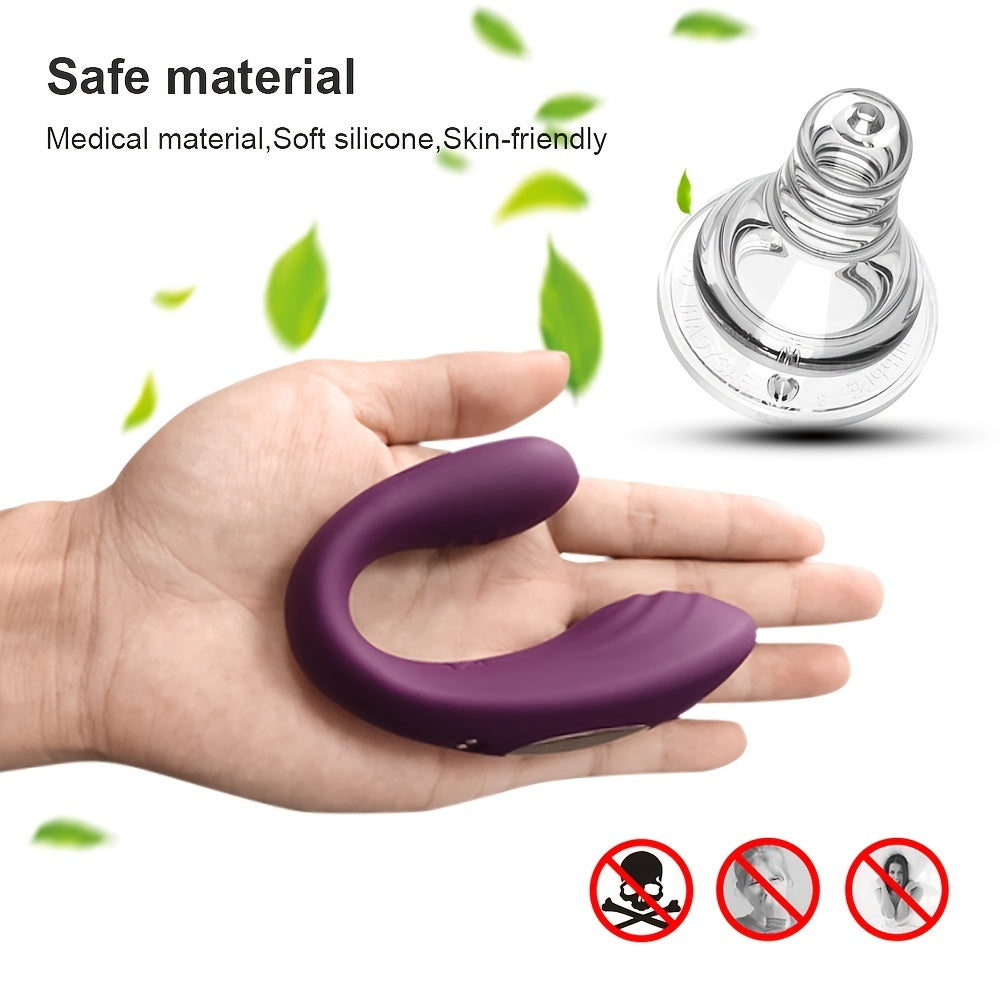 Laddymoda 1pc Artefatto vibratore del telecomando senza fili per uomini e donne, vibratore ricaricabile forte massaggiatore impermeabile, giocattoli sessuali per adulti per coppie