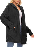 Century Star Women's Fuzzy Hoodies Sport Pullover Hoodie Athletic Cozy Oversized Pockets Hooded Sweatshirt Fleece Hoodies