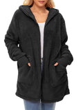 Century Star Women's Fuzzy Hoodies Sport Pullover Hoodie Athletic Cozy Oversized Pockets Hooded Sweatshirt Fleece Hoodies