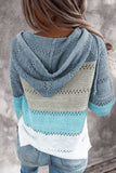Women's Fashion Hoodies Sweatshirts Striped Lightweight Knit Pullover Sweaters