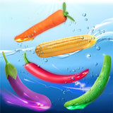 Laddymoda 1pc Veggie Masturbator, giocattoli sessuali per la stimolazione del punto G del clitoride, vibratore dildo impermeabile con 7 potenti vibrazioni, stimolatore a doppio motore per donne o coppie per giocare