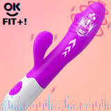 Laddymoda1pc G-Spot Vibratore Vibratore Clitoride Stimolatore -Silicone Vaginale Dildo Massaggiatore Anale per Masturbazione Donne, Potenti giocattoli sessuali per adulti Per Sesso Cose, 7 Modalità Vibraticon E Due Modors.