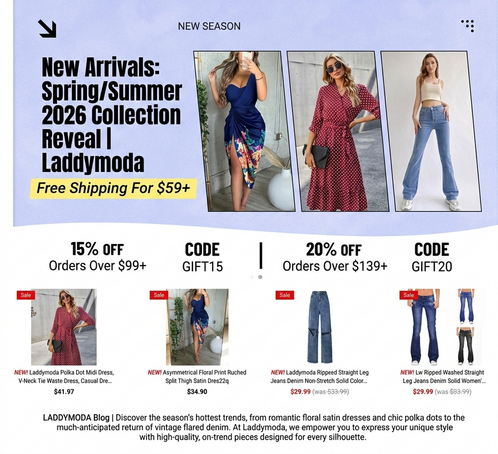 Sunkissed & Stylish: The Ultimate Spring/Summer 2026 Trend Report by Laddymoda