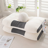 New Water Cube Low Pillow Long Pillow Double/Single Student Pillow Pillow Core Protects Cervical Neck and Helps Sleep Home Pillow Hair Replacement