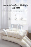 Double long pillow, home long style couple pillow, integrated long strip pillow, cervical protection without collapse, home pillow core can be wholesale