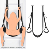Laddymoda 1 Set, Pareja Sexy Swing, Sex Door Swing, Hanging Door Swing With Seat Position Assist Soft Strap, Sex Games Support