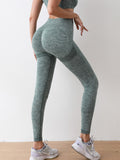 Laddymoda Legging de sport pour femme, pantalon de yoga extensible taille haute