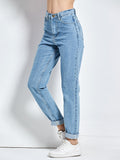 2023 Harem Pantalon Vintage Taille Haute Jeans Femme Boyfriends Jeans Pleine Longueur Maman Jeans Cowboy Pantalon Denim Vaqueros Mujer