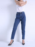 2023 Harem Pantalon Vintage Taille Haute Jeans Femme Boyfriends Jeans Pleine Longueur Maman Jeans Cowboy Pantalon Denim Vaqueros Mujer