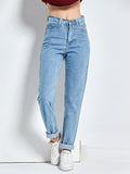 2023 Harem Pantalones Vintage High Waist Jeans Mujer Novios Jeans de Mujer Larga Mamá Jeans Vaquero Pantalones Denim Vaqueros Mujer