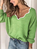 Long Sleeve Casual Sweater garmentsdl