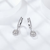 Laddymoda Moissanite Hanging Drop Diamond Earrings per le donne che fanno artigianato utilizzato per festival / danza / festa / matrimonio / anniversario