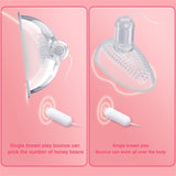 Laddymoda 1 set, Stimulateur de clitoris ventouse de mamelon vibrant avec 10 modes de vibration, Vibromasseur d’aspiration, Masseur mammaire, Jouets sexuels avec œufs vibrants pour femmes, Télécommande