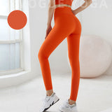 Taille haute Sensation nue Leggings Push Up Sport Femmes Fitness Running Pantalon de yoga Énergie Leggings sans couture Gym Leggings fille