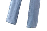 Mode im europäischen und amerikanischen Stil in Hüfte-Jeans-Frauen, elastisch, schmal geschnitten, Bootcut-Hose mit hoher Taille, Hose im Großhandel