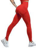 Mujeres Leggings de cintura alta para mujeres de fitness Sexy Bubble Butt Gym Sports Workout Leggings Push Up Fitness Female Leggins