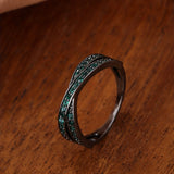 LADDYMODA Acero inoxidable simple de moda cruz circón anillo para mujeres amuletos joyería regalo regalos de cumpleaños para mujeres esposa niñas su 1pc