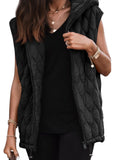 Laddymoda Women's Outerwear Casual Fashion Sleeveless Jacket