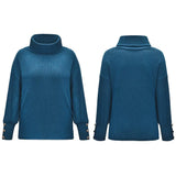 Long Sleeve Pull Female Solid Sweaters Pullovers garmentsdl