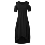 Plus Size Maxi Short Sleeve Floral Printed Dress garmentsdl